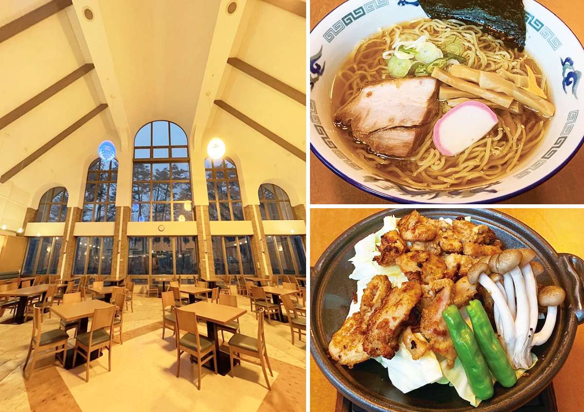 牧歌の里温泉 牧華：カフェテリアレストラン「のばら」