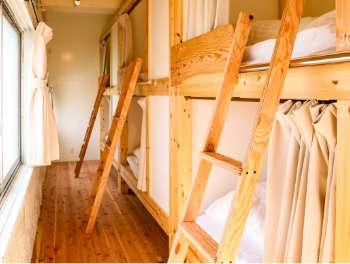 静岡県のカプセルホテル：14 Guesthouse Mt.Fuji