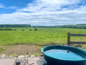 北海道上士幌町の貸切個室サウナ：十勝しんむら牧場 ミルクサウナ(水風呂)