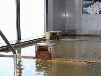 札幌市のスーパー銭湯：札幌あいの里温泉 なごみ(内風呂)