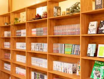 福井県でマンガが読めるスーパー銭湯：しきぶ温泉 湯楽里