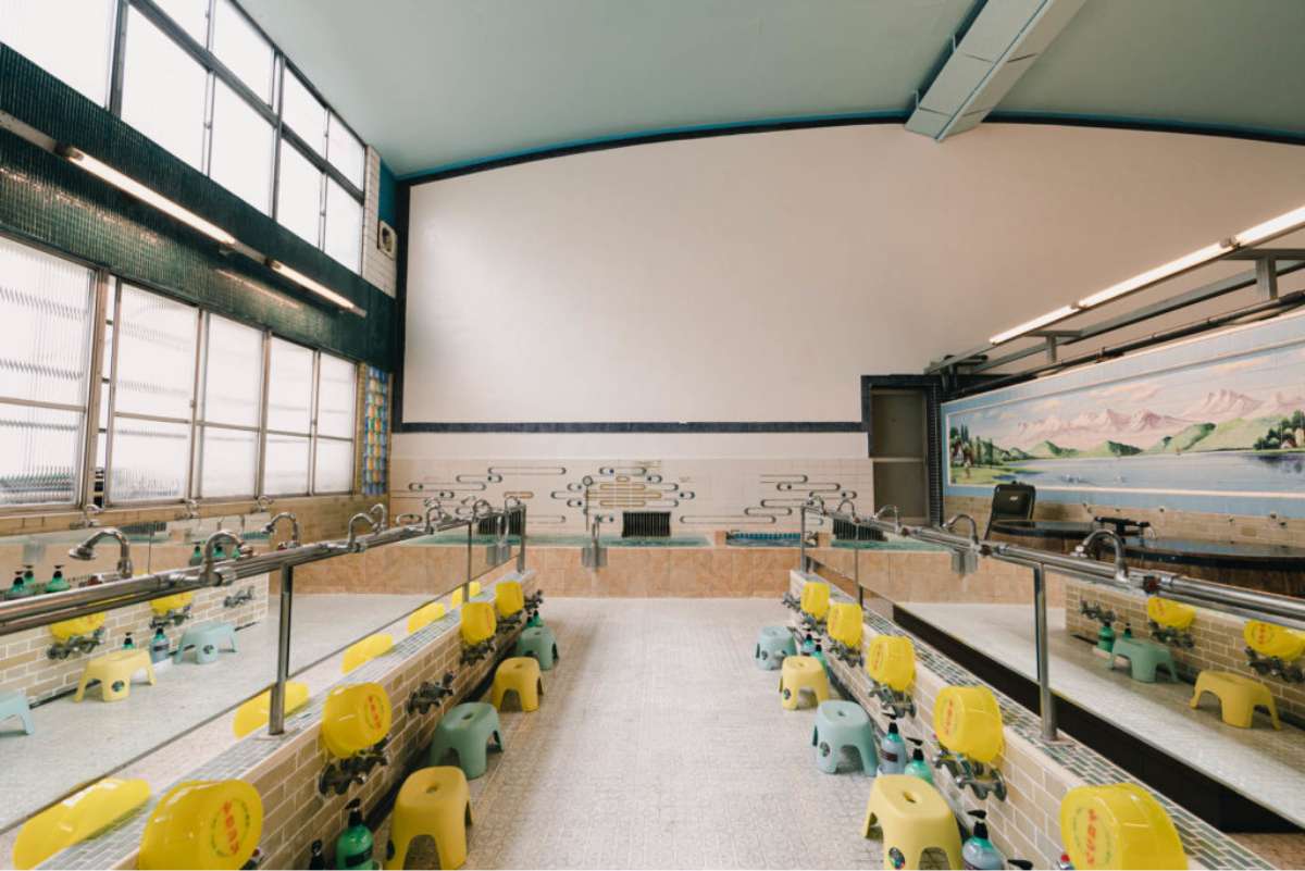 西小山 東京浴場：カラン