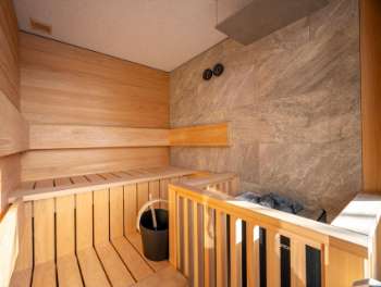 大木町の貸切個室サウナ：SPA&SAUNA COCOCHI(サウナ室)